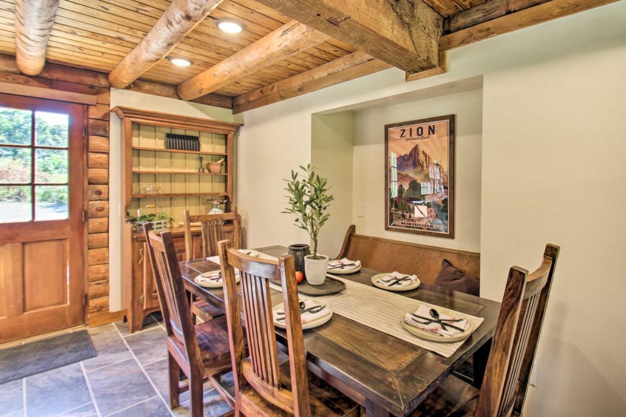 Cozy Log Cabin Getaway With Fire Pit And 3 Acres! Ruckersville Экстерьер фото