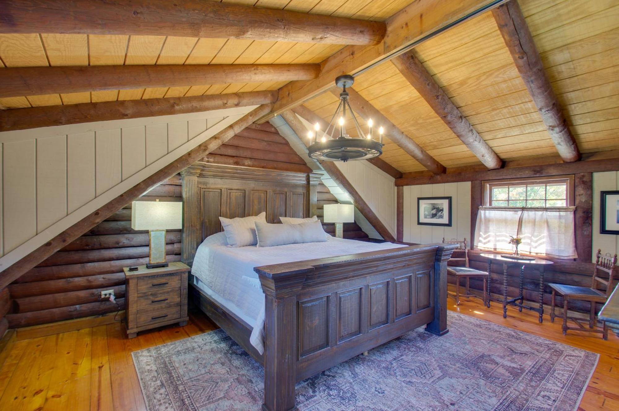 Cozy Log Cabin Getaway With Fire Pit And 3 Acres! Ruckersville Экстерьер фото
